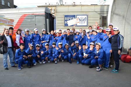 В Новосибирск прибыли спортсмены из Монголии